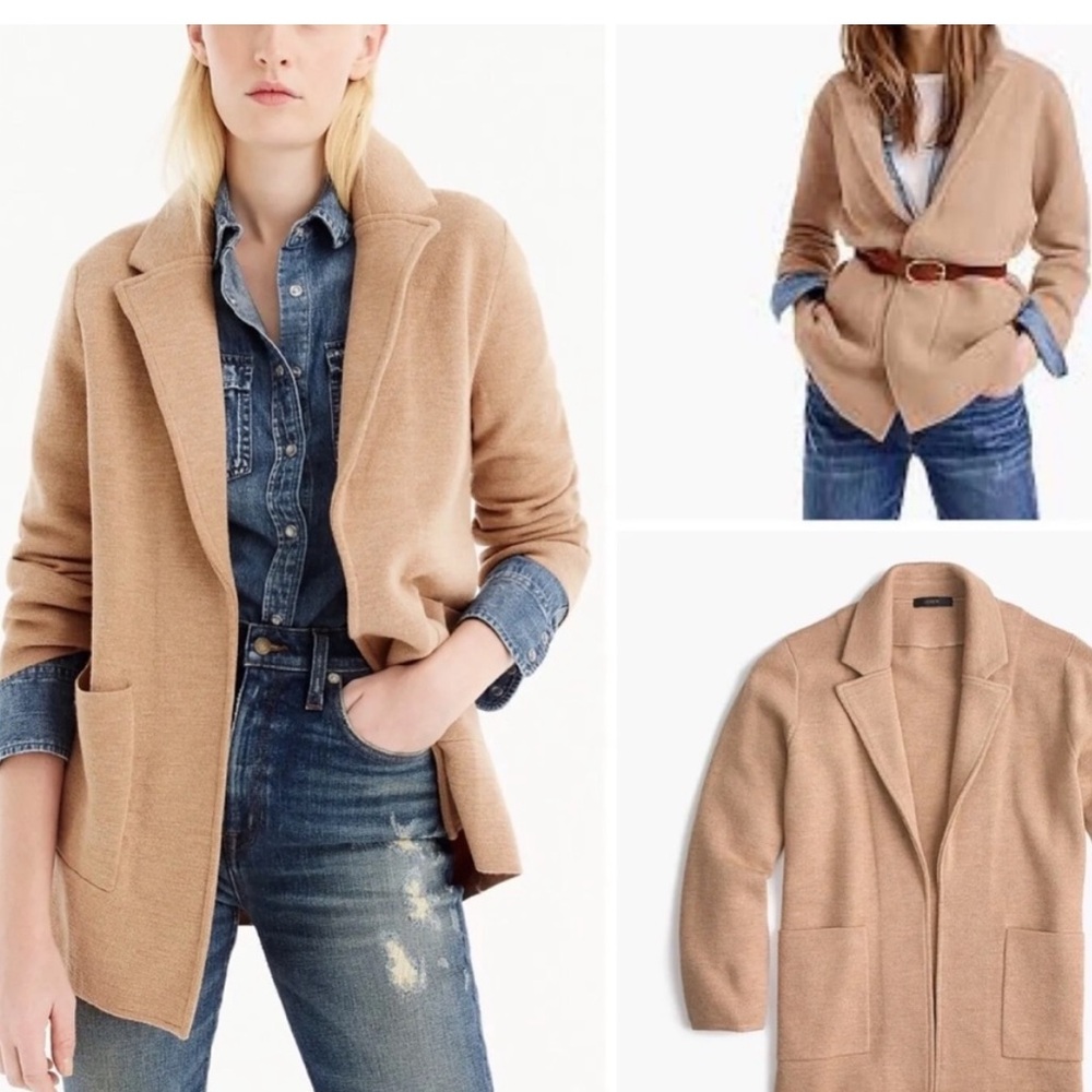 Sophie Open Front Blazer J Crew